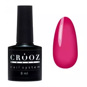 Витражный гель-лак Crooz Illusion Gel 05 (розово-малиновый), 8 мл