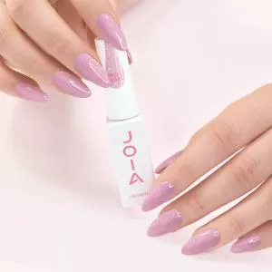 Камуфлирующая база JOIA Vegan BB cream base Sweetheart (розовый с серебряной поталью), 8 мл