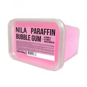Парафин для рук Nila твёрдый Buble Gum 1000мл/800г