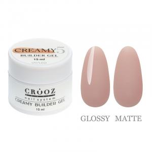Гель для наращивания Creamy Builder Gel Crooz №5 (песочно-бежевый), 15 мл