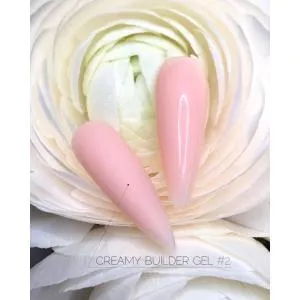 Гель для нарощування Creamy Builder Gel Crooz №2 (рожево-молочний беж), 30 мл