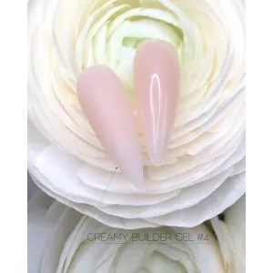 Гель для нарощування Creamy Builder Gel Crooz №4 (сіро-молочний), 30 мл