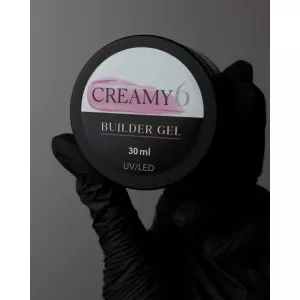 Гель для нарощування Creamy Builder Gel Crooz №5 (пісочно-бежевий), 30 мл - Фото 1