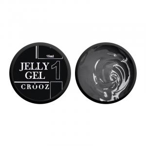 Гель-желе строительный Crooz Jelly Gel №01 (прозрачный), 15 мл