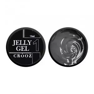 Гель-желе строительный Crooz Jelly Gel №01 (прозрачный), 15 мл