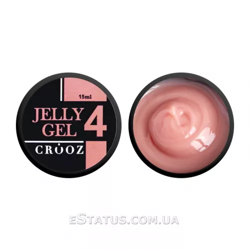 Гель-желе строительный Crooz Jelly Gel №04 (нежно-персиковый), 15 мл Гель-желе строительный Crooz Jelly Gel №04 (нежно-персиковый), 15 мл
