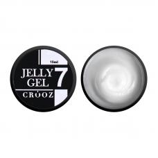 Гель-желе строительный Crooz Jelly Gel №07 (молочный), 15 мл