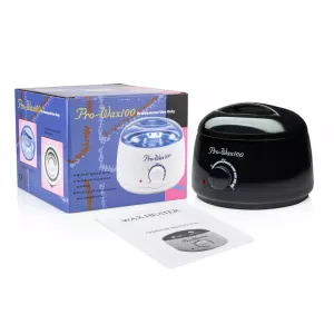 Воскоплав баночный Pro-Wax 100 (для воска в банке, в таблетках, в гранулах), цвет черный - Фото 2
