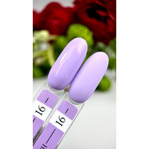 Гель лак Crooz №16 (лавандовый, эмаль), 8 мл