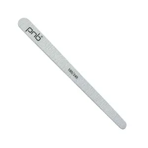 Пилка для ногтей PNB 180/240 Grey Wood, каплевидная, узкая