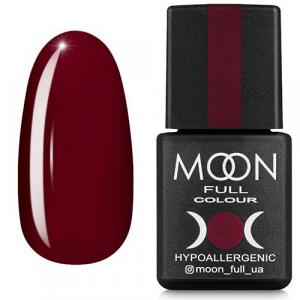 Гель лак Moon Full Classic Color №144 (карминный, эмаль), 8 мл