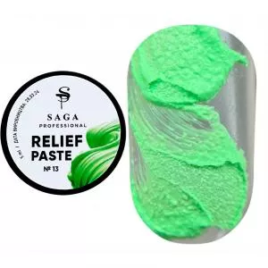 SAGA professional Паста без липкого слоя Relief paste 13, 5 мл