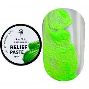 SAGA professional Паста без липкого слоя Relief paste 14, 5 мл