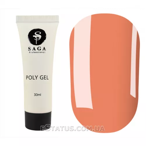 Полигель для ногтей Saga Poly Gel NEW 08, 30 мл Полигель для ногтей Saga Poly Gel NEW 08, 30 мл