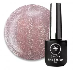 Гель-лак Кошачий глаз Saga Professional GLOW CAT №03, 9 мл