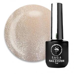 Гель-лак Кошачий глаз Saga Professional GLOW CAT №07, 9 мл