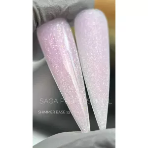 SAGA Cover Base Shimmer (з шиммером) №13, 15 мл