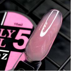Гель-желе строительный Crooz Jelly Gel №05 (прозрачно-розовый), 30 мл