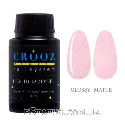 Жидкий полигель Crooz Liquid Polygel Shimmer №04, 30 мл
