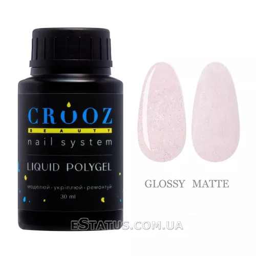 Жидкий полигель Crooz Liquid Polygel Shimmer №05, 30 мл