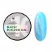 Гель для наращивания Saga Professional Magic Builder Gel 10 (голубой с хлопьями потали), 15 мл