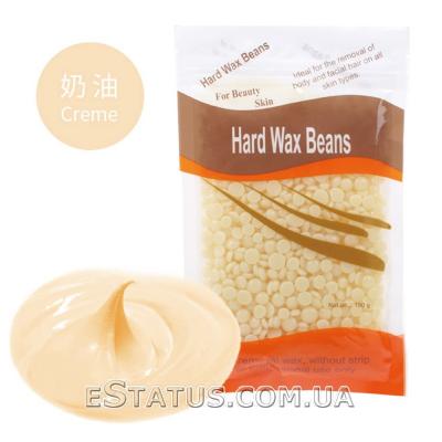 Воск в гранулах Hard Wax Beans (Крем), 300 г