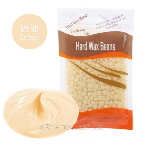 Віск у гранулах Hard Wax Beans (Крем), 300 г Віск у гранулах Hard Wax Beans (Крем), 300 г