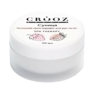Crooz Холодний крем-парафін для рук та ніг Суниця, 50 мл Crooz Холодний крем-парафін для рук та ніг Суниця, 50 мл - Фото 1
