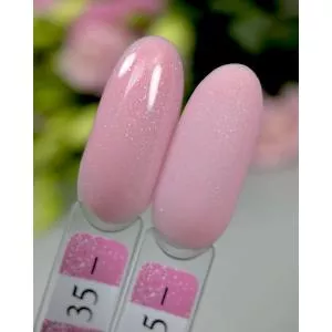 Гель лак Crooz №35 (чарівно-рожевий, емаль), 8 мл