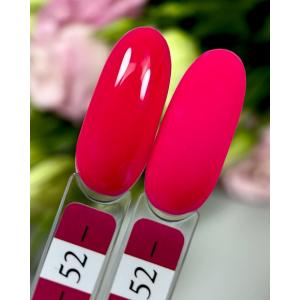 Гель лак Crooz №52 (неоновая-фуксия, эмаль), 8 мл