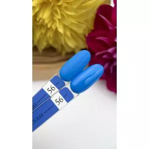 Гель лак Crooz №56 (насыщенный голубой, эмаль), 8 мл