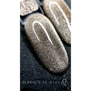 Светоотражающий магнитный гель-лак Crooz Cat Zodiac "Lev" №01, 8 мл 