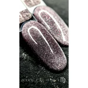 Светоотражающий магнитный гель-лак Crooz Cat Zodiac "Diva" №07, 8 мл