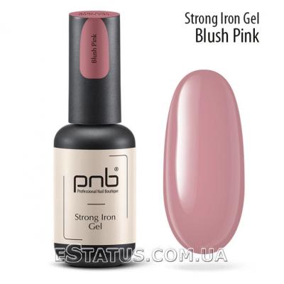 Гель моделирующий розовый / PNB Strong Iron Gel Blush Pink, 8 мл