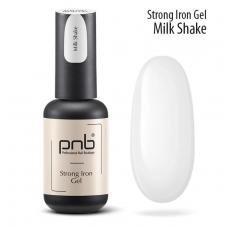 Гель моделюючий рожевий / PNB Strong Iron Gel Milk Shake, 8 мл