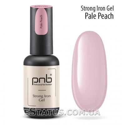 Гель моделирующий розовый / PNB Strong Iron Gel Pale Peach, 8 мл