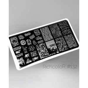 Пластина для стемпинга RR-132