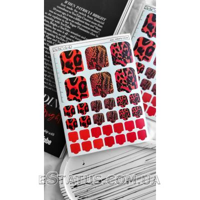 Пленка для педикюра RcR Nail Wraps 004 