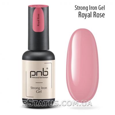Гель моделюючий рожевий / PNB Strong Iron Gel Royal Rose, 8 мл