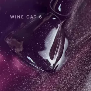 Гель-лак Saga Wine Cat 06 (сливовий), 10 мл - Фото 1