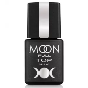Moon Full Milk Top (молочный топ для гель лака), 8 мл - Фото 1