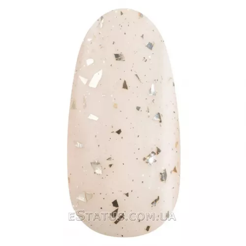 Moon Full Top Leaf White Gold (топ без липкого шару для гель лаку з поталлю), 8 мл Moon Full Top Leaf White Gold (топ без липкого шару для гель лаку з поталлю), 8 мл