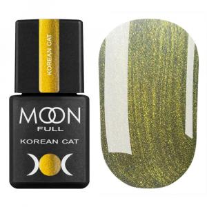 Гель-лак Moon Full Korean Cat №03 (золотой, кошачий глаз), 8 мл