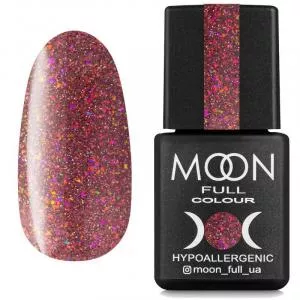 Гель-лак Moon Full Chrome Flake Disko №01 (красный, светоотражающий), 8 мл