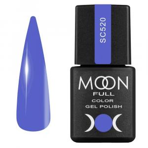 Гель-лак Moon Full Color Gel Polish №SC520 (светло-фиолетовый, эмаль), 8 мл