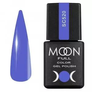 Гель-лак Moon Full Color Gel Polish №SC520 (светло-фиолетовый, эмаль), 8 мл