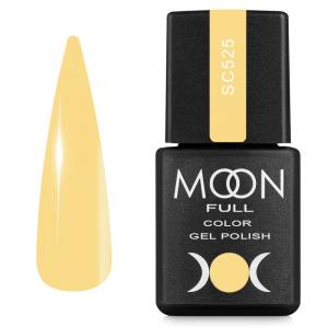 Гель-лак Moon Full Color Gel Polish №SC525 (светло-желтый, эмаль), 8 мл