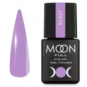 Гель-лак Moon Full Color Gel Polish №SC527 (сиреневый, эмаль), 8 мл