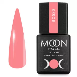 Гель-лак Moon Full Color Gel Polish № SC530 (розовый, эмаль), 8 мл