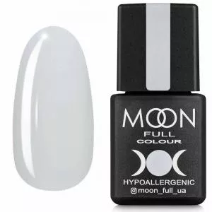 Гель-лак MOON FULL French Air Nude №002 (полупрозрачный белый), 8 мл